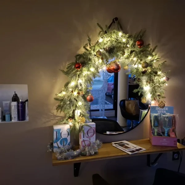 Fanny's Design décoration noël coiffeur