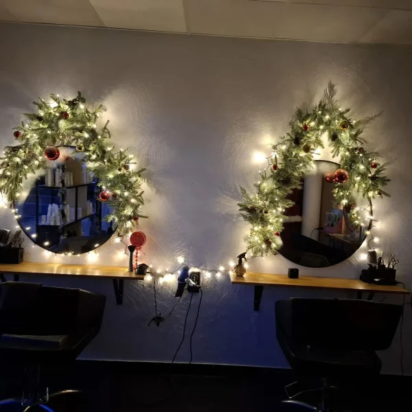 Fanny's Design décoration noël coiffeur